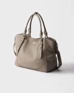 Prada Large leather tote bag - Image 3